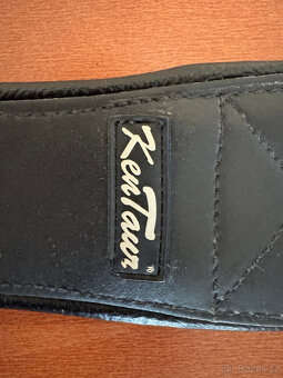 Ochranný protiokopávací kožený podbřišník Kentaur 110cm - 2