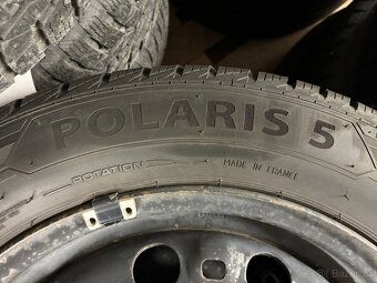 Zimní pneu Škoda Fabia + plechový disk, cena za 1ks - 2