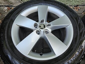 Kola alu zimní Škoda 5x112 Kodiaq R17 7J ET40 Tiguan 565 - 2