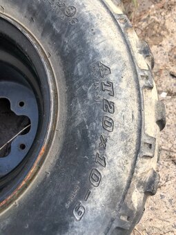 Polaris Rzr 170 zadní ráfky s pneu - 2