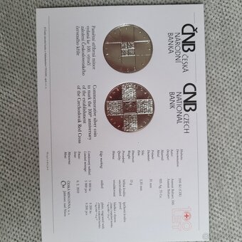 Pamětní stříbrná mince - 2