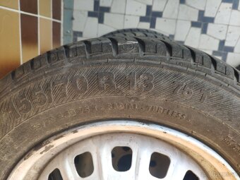13" kola 4x98 + pneu 155/70 R13 - 2
