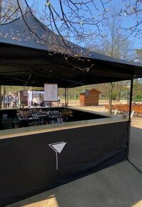 Mobilní nůžkový stan - 2