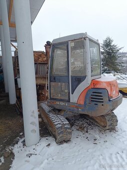 Minibagr Kubota 3,8T- KX 121-2 - 2