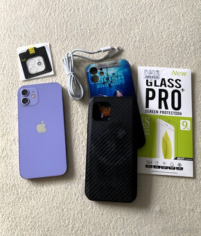 Apple Iphone 12 - 64GB - PURPLE - PŘÍSLUŠENSTVÍ - 2