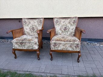 2x staré křeslo - 2