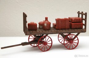 Nádražní vozík se zavazadly - zahradní železnice G (1:22.5) - 2