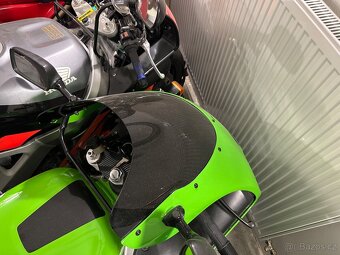 Kawasaki zx7r, plexi černé - 2
