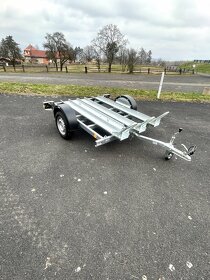 Sklopný přívěs na 3 motorky - 2