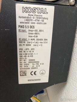 Střídač Kostal Piko 5.5 - 2