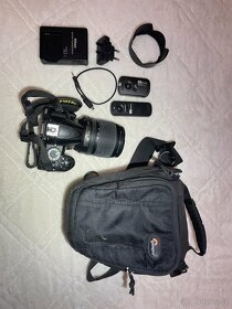 fotoaparát Nikon D3100 s 18-105mm, stativ a dálková spoušť - 2