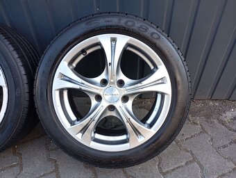 Letní sada škoda fabia 195/50/15 5x100 alu alutec - 2