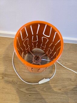 Stolní lampa IKEA KAJUTA oranžová - 2
