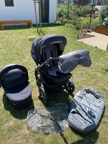 Kočárek Baby design Huskey zimní verze - 2