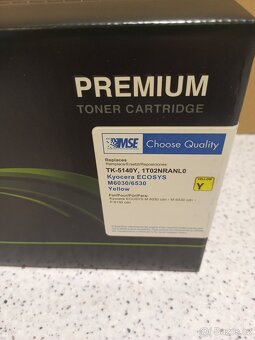 Toner MSE TK5140-Y do tiskárny Kyocera M6030cdn, M6530cdn... - 2