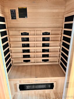 Domácí infrasauna Marimex pro 1–2 osoby – perfektní stav - 2