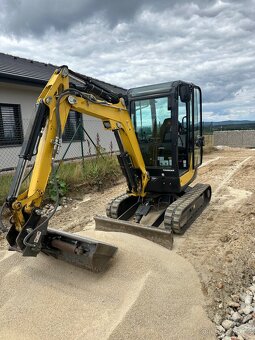 Půjčím minibagr YANMAR SV22 - 2