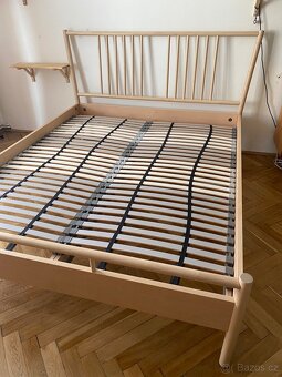 Postel IKEA s roštem 160x200 - 2