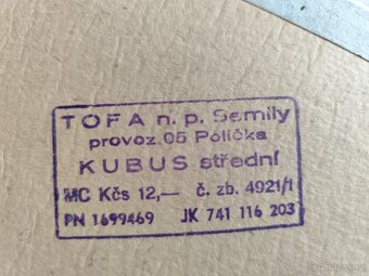 Dřevěné kostky - 2