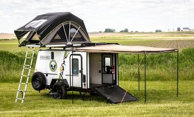 Offroadový obytný přívěs/ přepravník na motocykly NOBO 10.6 - 2