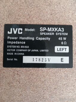 Reproduktory JVC - 2