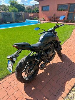 Yamaha MT-07 (4200km) – Jako nová, s výfukem MIVV - 2