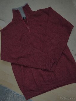 Pánský vlněný svetr vel. L - 2