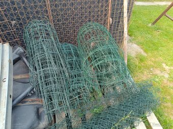 Okrasné pletivo výše 60cm použité - 2
