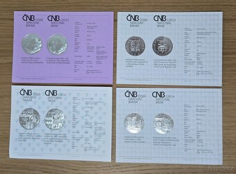 Stříbrné mince - 2