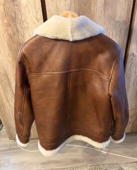 Kožená bunda - pilotka - 2