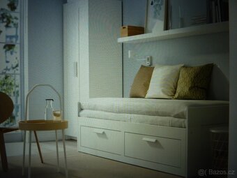 Postel Ikea BRIMNES 80x200, rozkládací - 2