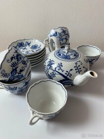Starožitný porcelán čajový set - 2