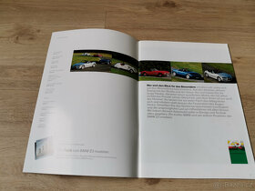 Prospekt BMW Z3 Roadster, 38 stran německy 1995 - 2