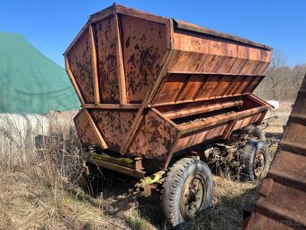 Vlecka za traktor - krmný vůz - 2