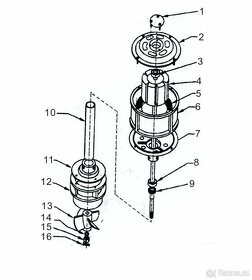Vodní turbína - mini - vrtulová - 2