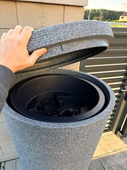 Prosperplast Sud na dešťovou vodu Tubo granit 320 l, nový - 2