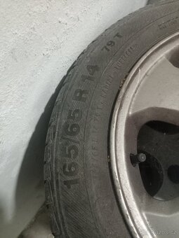 Prodám alu kola na opel corsa - 2