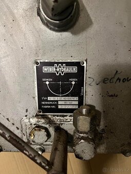Ruční hydraulická pumpa WEBER HYDRAULIK - 2