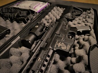 Aimtop M4 airsoft zbraň, příslušenství, kufr, baterky... - 2