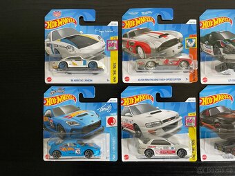 Nové modely HotWheels Nissan Subaru (Cena za vše) - 2