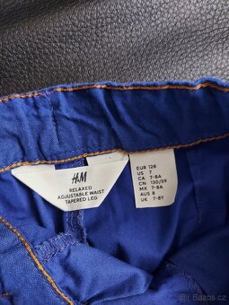 Letní chlapecké kalhoty H&M 128 - 2