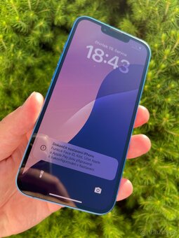 iPhone 13 128Gb…TOP stav, modry - 2