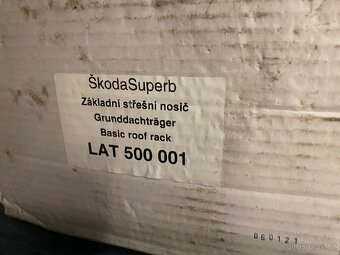 Nove příčníky skoda suprb - 2