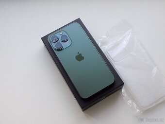 APPLE iPhone 13 Pro 128GB Alpine Green - ZÁRUKA - 100% BATER - 2