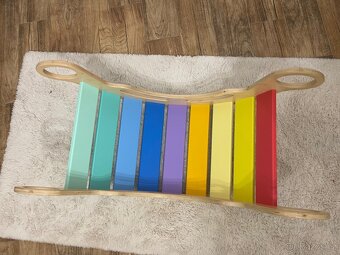 Montessori duhová houpačka Elis Design - 2