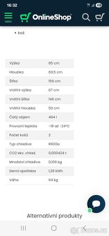 Pultový mrazák Vestfrost - 2