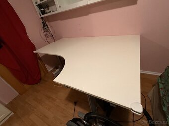 rohový stůl - GALANT (z IKEA) - 2