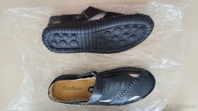 Kozene pantofle sandály - 2