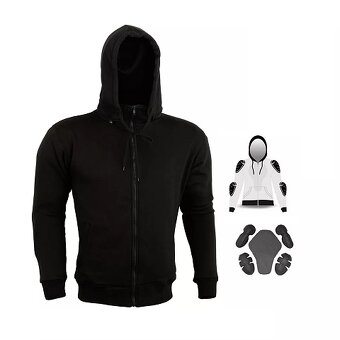 Moto Mikina S Kapucňou S Chraničmi - 2