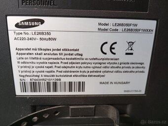 Televize Samsung 66cm úhlopříčka, se set top boxem - 2